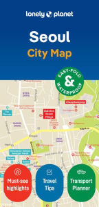 Title: Lonely Planet Seoul City Map, Author: Lonely Planet