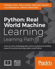 Title: Python: Real World Machine Learning, Author: Prateek Joshi