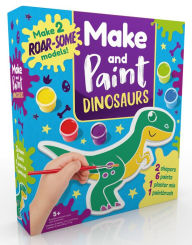 Title: Make and Paint: Dinosaurs, Author: Bookoli