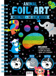 Title: Sparkly Art Animal Foil Art, Author: Bookoli
