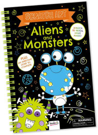 Title: Scratch Art Fun Aliens and Monsters, Author: Bookoli
