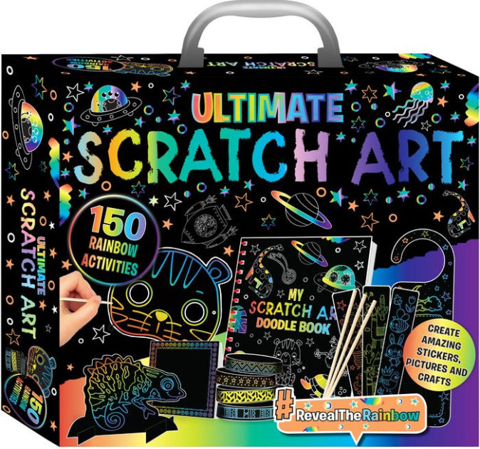 rainbow scratch art  Scratch art, Doodle art drawing, Scratch