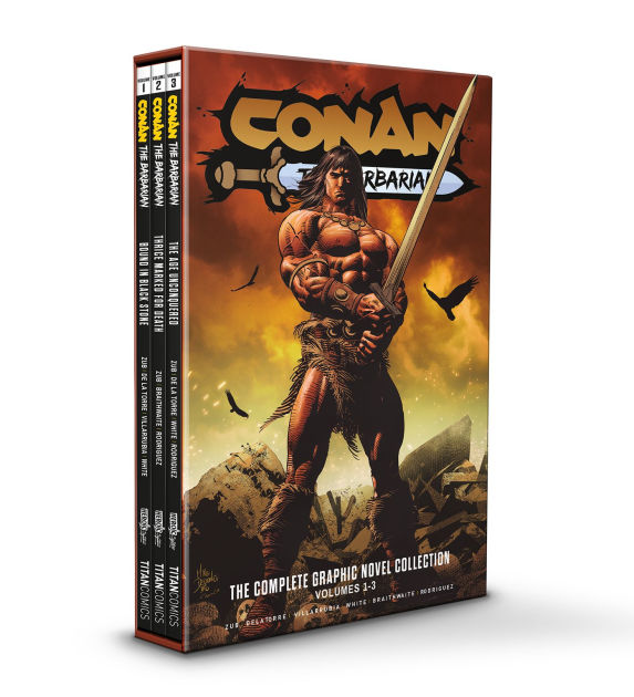 Conan the Barbarian 1-3 Slipcase Set by Jim Zub, Rob De La Torre