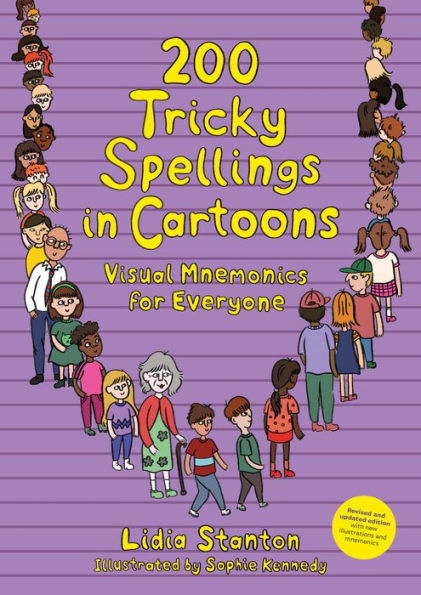 200 Tricky Spellings in Cartoons: Visual Mnemonics for Everyone - US edition