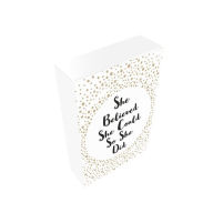 Title: She Believed She Could So She Did: 52 Beautiful Cards of Inspiring Quotes and Empowering Affirmations