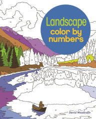 Title: Landscapes Color by Numbers, Author: David Woodroffe