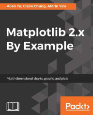 Title: Matplotlib 2.x By Example: Unlock deeper insights into visualization in form of 2D and 3D graphs using Matplotlib 2.x, Author: Allen Yu