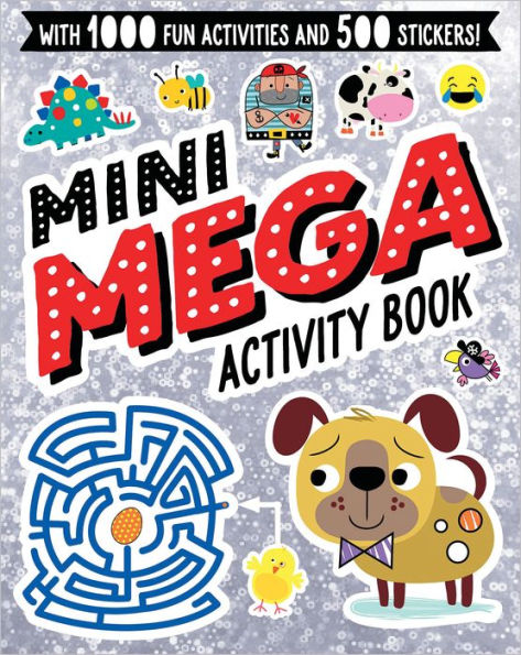 Mini Mega Activity Book - Silver