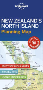 Title: Lonely Planet New Zealand's North Island Planning Map 1, Author: Lonely Planet