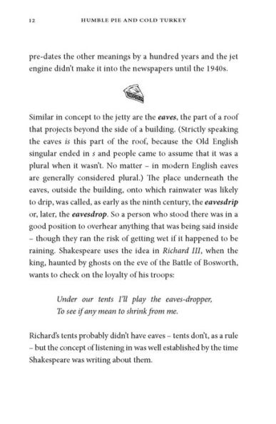 Humble Pie and Cold Turkey: English Expressions and Their Origins