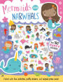 Puffy Stickers Mermaids and Narwhals