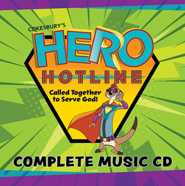 Vacation Bible School (Vbs) Hero Hotline Complete Music CD Called