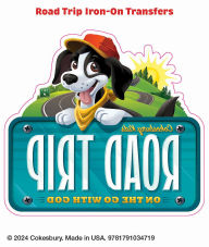 Title: VBS 2025 Road Trip Iron-On Transfers (Pkg of 12): On the Go with God, Author: Cokesbury