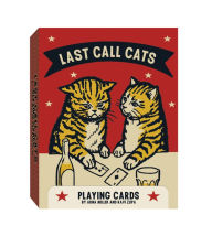 Title: Last Call Cats Playing Cards
