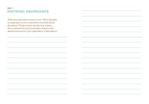 Alternative view 3 of Abundance: A Guided Journal for Living a Full Life