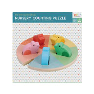 Title: Nursery Counting Puzzle: Five Little Speckled Frogs, Author: Petit Collage