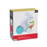 Alternative view 2 of Busy Bunny Wooden Pull Toy