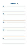 Alternative view 2 of Pendleton One Line a Day: A Five-Year Memory Book