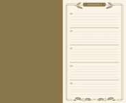 Alternative view 3 of Gilded One Line a Day: A Five-Year Memory Book