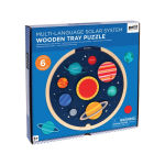 Alternative view 4 of Multi-Language Solar System Wooden Tray Puzzle