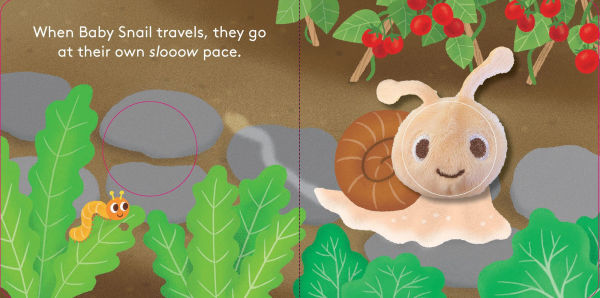Baby Snail: Finger Puppet Book