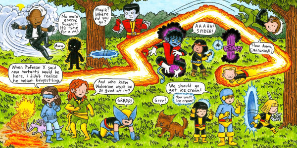 Marvel The Uncanny X-Men: Days of Future Fun