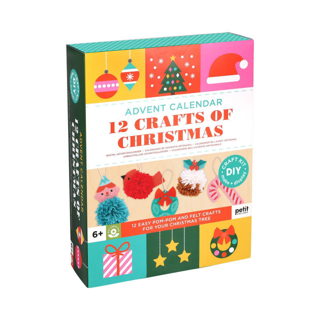 12 Crafts of Christmas Advent Calendar by Petit Collage Other Format