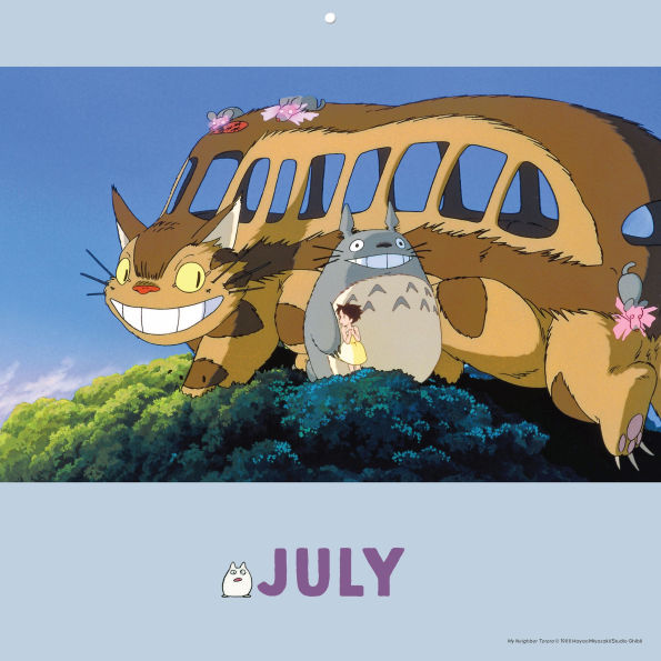 2026 Studio Ghibli My Neighbor Totoro Wall Calendar