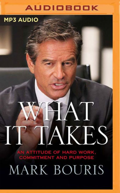 What it Takes: An attitude of hard work, commitment and purpose