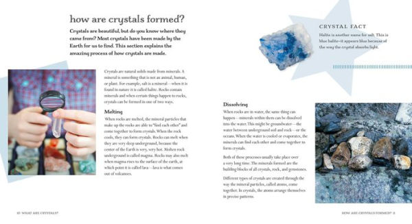 My Crystal Guide: Learn how to identify, grow, and work with crystals and discover the amazing things they can do - for children aged 7+