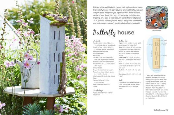 Handmade Houses and Feeders for Birds, Bees, and Butterflies: 35 havens for wildlife in your garden