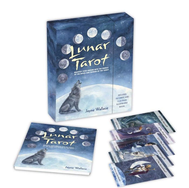 Lunar Tarot Manifest your dreams with the energy of the moon and wisdom of the tarot by Jayne