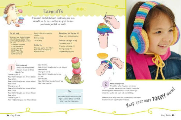 Easy Knitting for Kids: 35 easy and fun knitting projects for children aged 7 years +