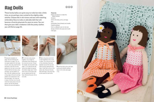 Easy Sewing for Kids: 35 fun and simple sewing projects for children aged 7 years +