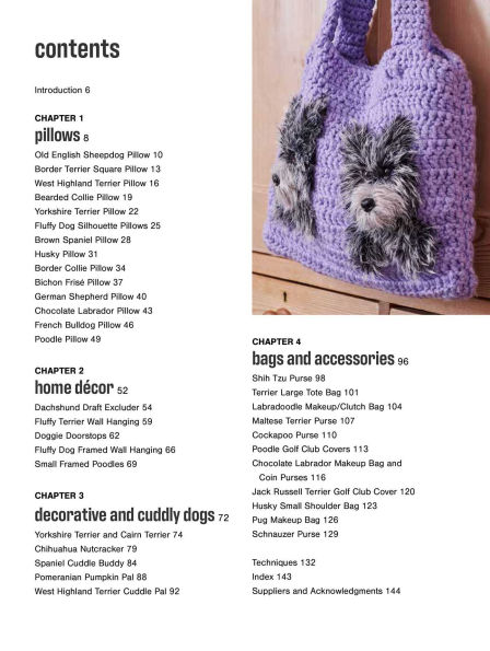 Crocheted Dogs: 35 projects to make: Cute canine patterns for pillows, bags, accessories, and more