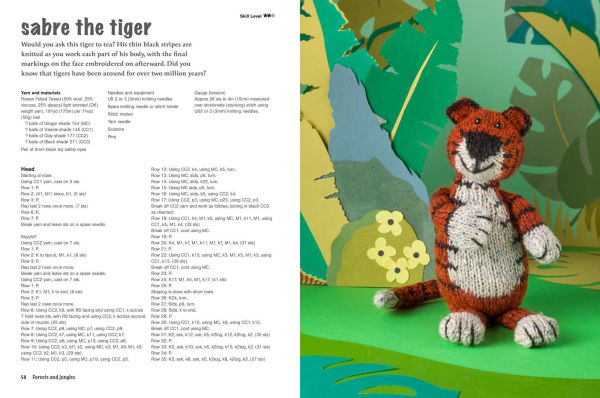 Cute Knitted Animals: 35 projects to make: Adorable patterns for birds, jungle animals, ocean creatures, and more