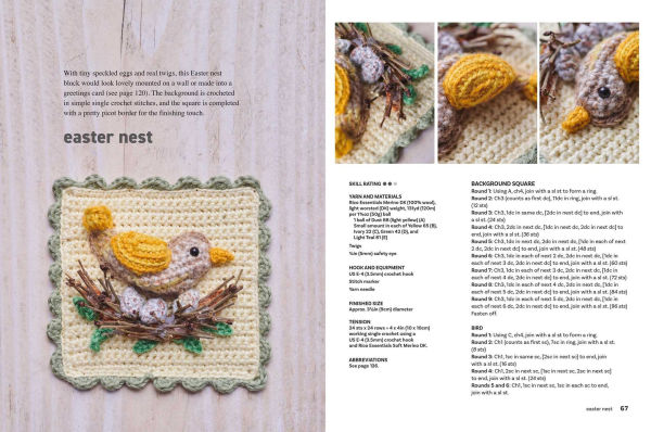 Crocheted Squares: 35 patterns to make: Celebration and nature-inspired blocks for garlands and greetings cards, plus stunning projects