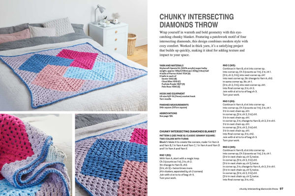 Granny Square Crochet: Quilt Blocks: 36 crocheted blocks based on traditional quilting designs and 10 beautiful projects