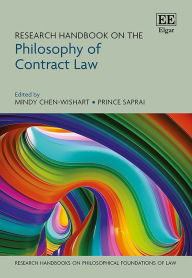 Title: Research Handbook on the Philosophy of Contract Law, Author: Mindy Chen-Wishart