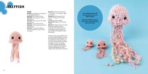 Mini Amigurumi Ocean: 26 tiny creatures to crochet