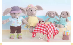Alternative view 19 of Amigurumi Family Adventures: 4 cute dolls to crochet, with summer & winter outfits