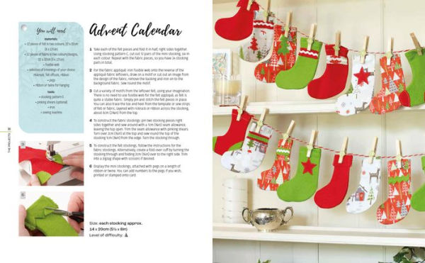 Sewing for Christmas: 30 gorgeous projects for the festive season