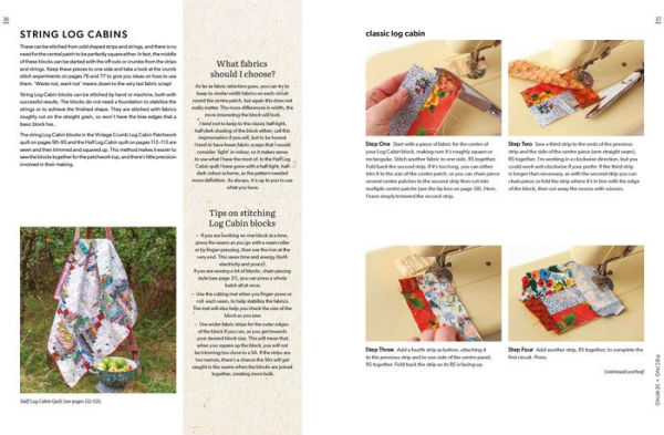 String Quilts: Sustainable patchwork projects using fabric scraps