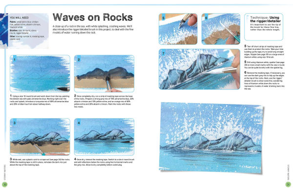 Ready to Paint in 30 Minutes: Seascapes: Build your skills with quick & easy painting projects