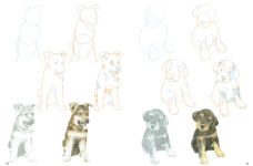 Alternative view 3 of How to Draw Puppies in Simple Steps