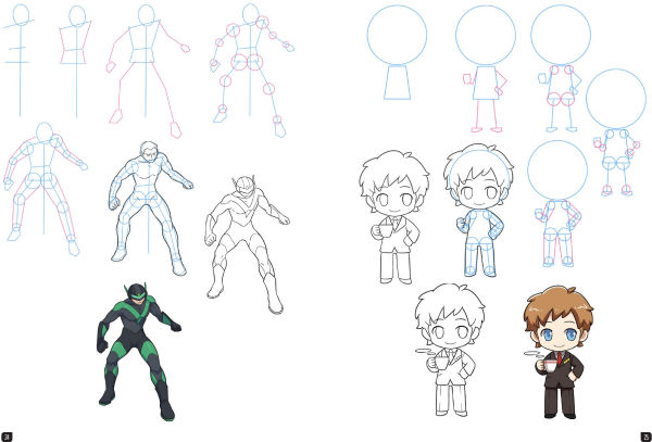 Draw 100: Manga: From basic shapes to amazing drawings in super-easy steps