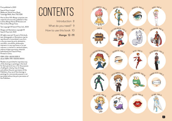 Draw 100: Manga: From basic shapes to amazing drawings in super-easy steps