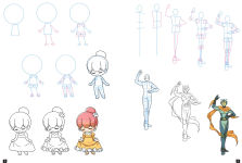 Alternative view 7 of Draw 100: Manga: From basic shapes to amazing drawings in super-easy steps