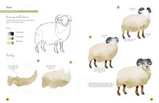 Alternative view 9 of Paint 50: Watercolour Animals: From basic shapes to amazing paintings in super-easy steps