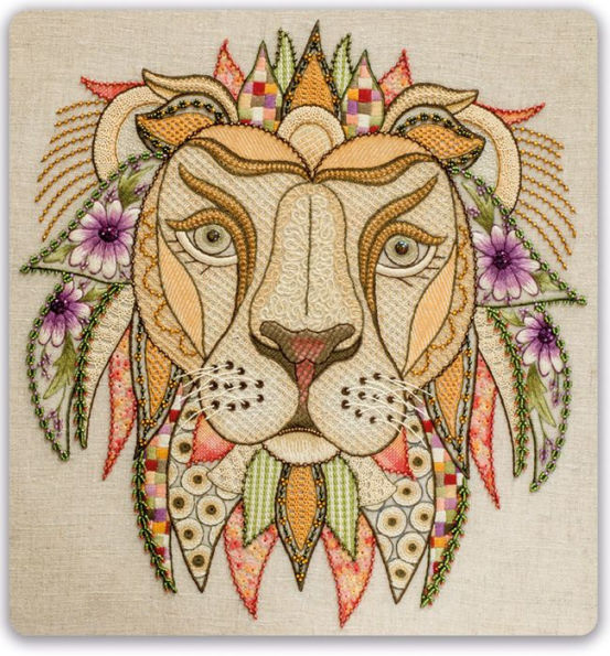 Crewel Animal Portraits: 6 stunning projects in Jacobean embroidery